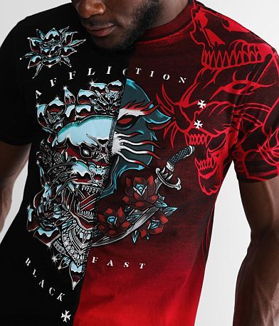 Affliction Obsidian Temple T-Shirt MISC_DETAIL_1