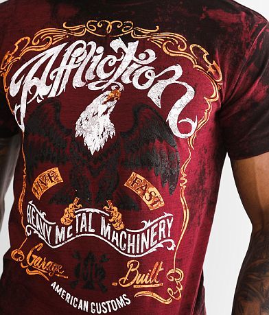 Affliction American Customs Motors T-Shirt MISC_DETAIL_1