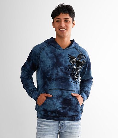 Affliction Iron Armada Reversible Hoodie front view