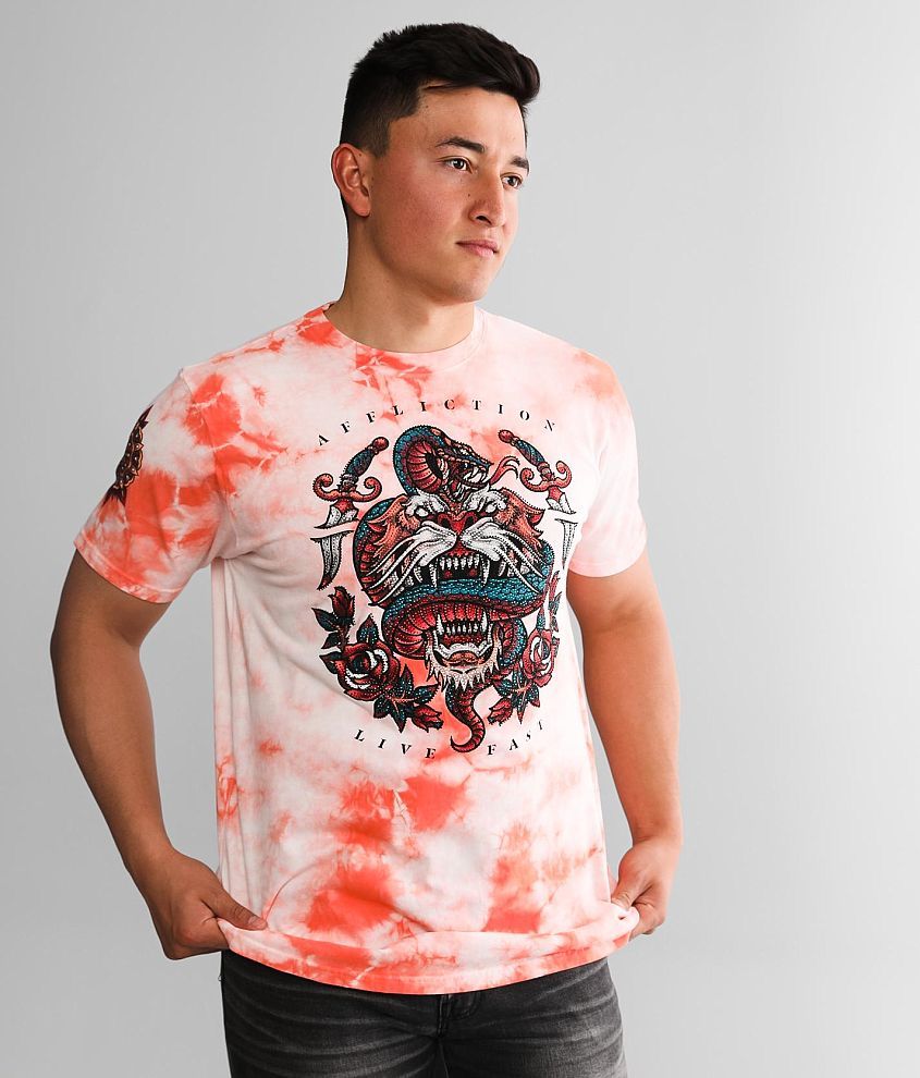 Affliction Brawl City T-Shirt front view