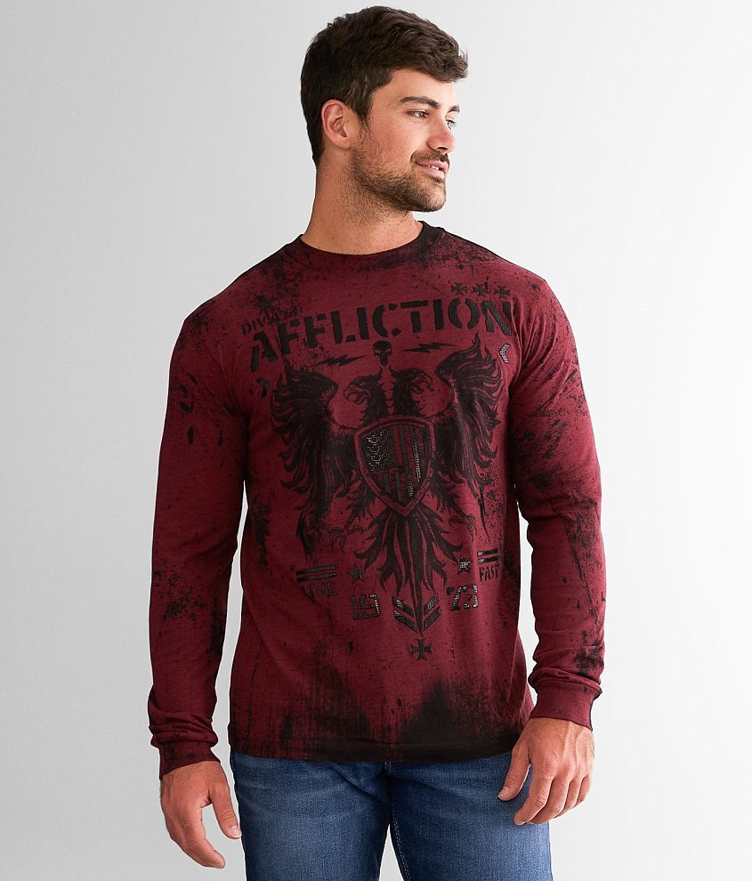 Affliction Core Division T-Shirt front view