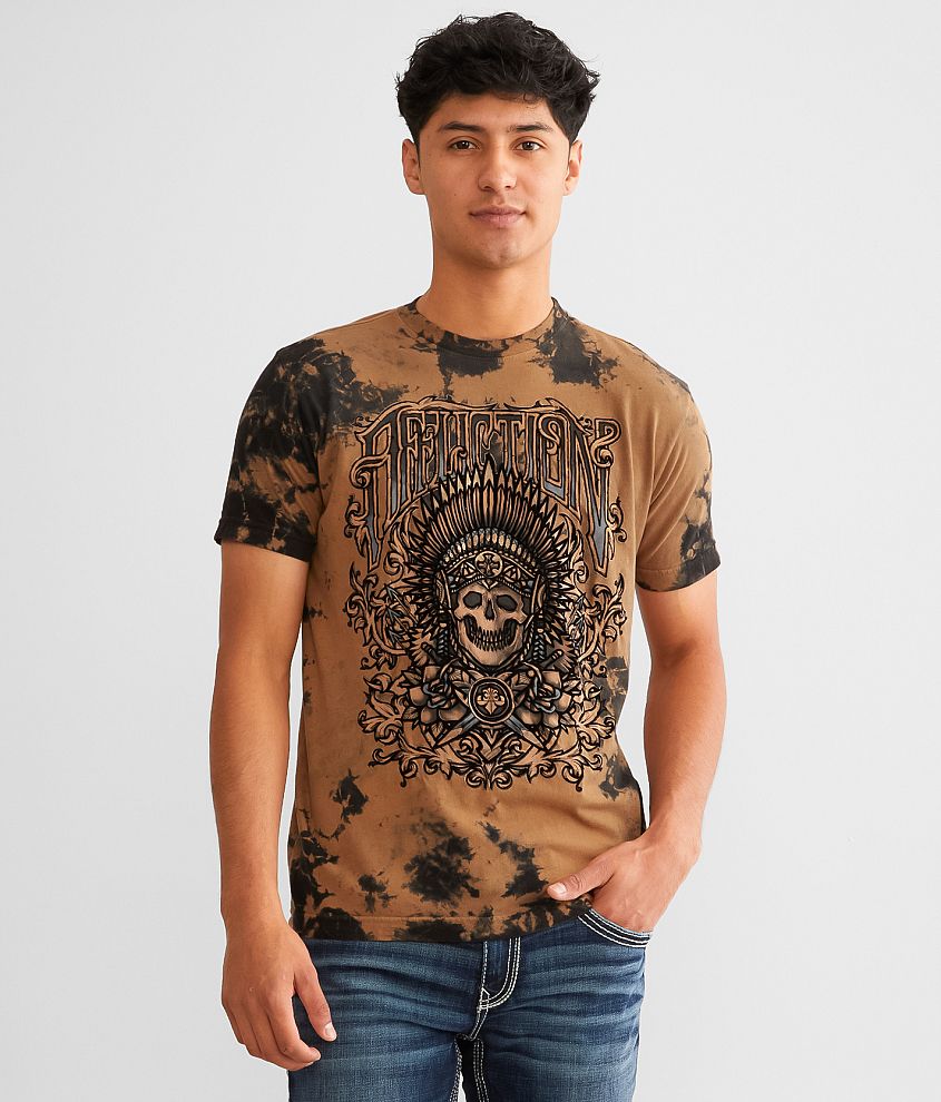 Affliction Vapor Coil T-Shirt front view