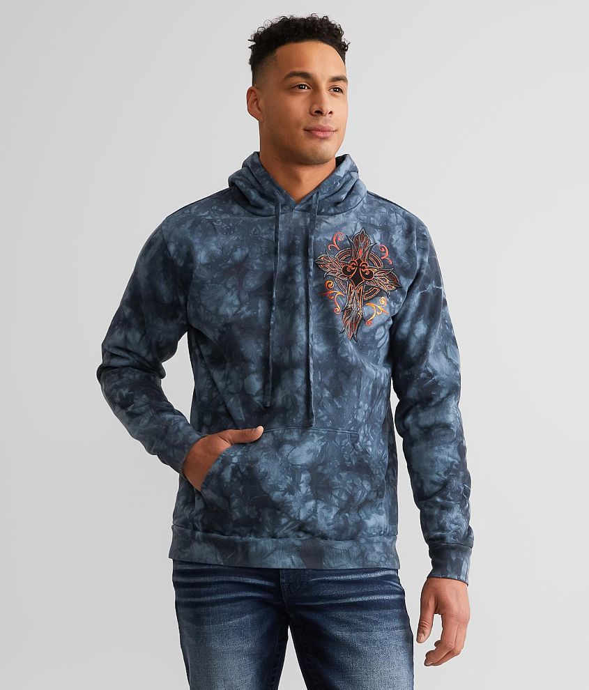 Affliction Absolution Hooded Sweatshirt front view