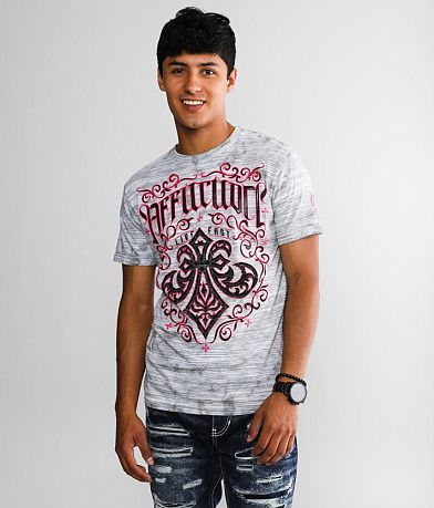 Affliction Winter Epitaph T-Shirt front view