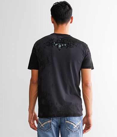 Affliction Feint Illusion T-Shirt back view
