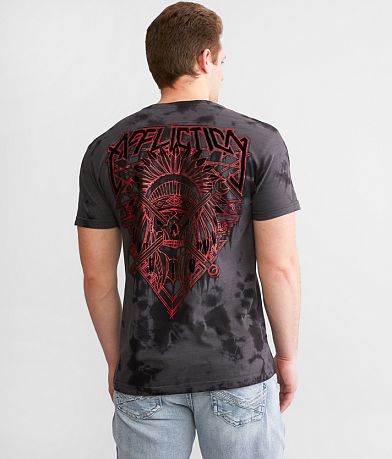 Affliction American Customs Oil Chief T-Shirt back view