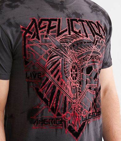 Affliction American Customs Oil Chief T-Shirt misc detail 1 view