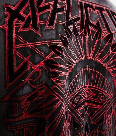 Affliction American Customs Oil Chief T-Shirt misc detail 2 view