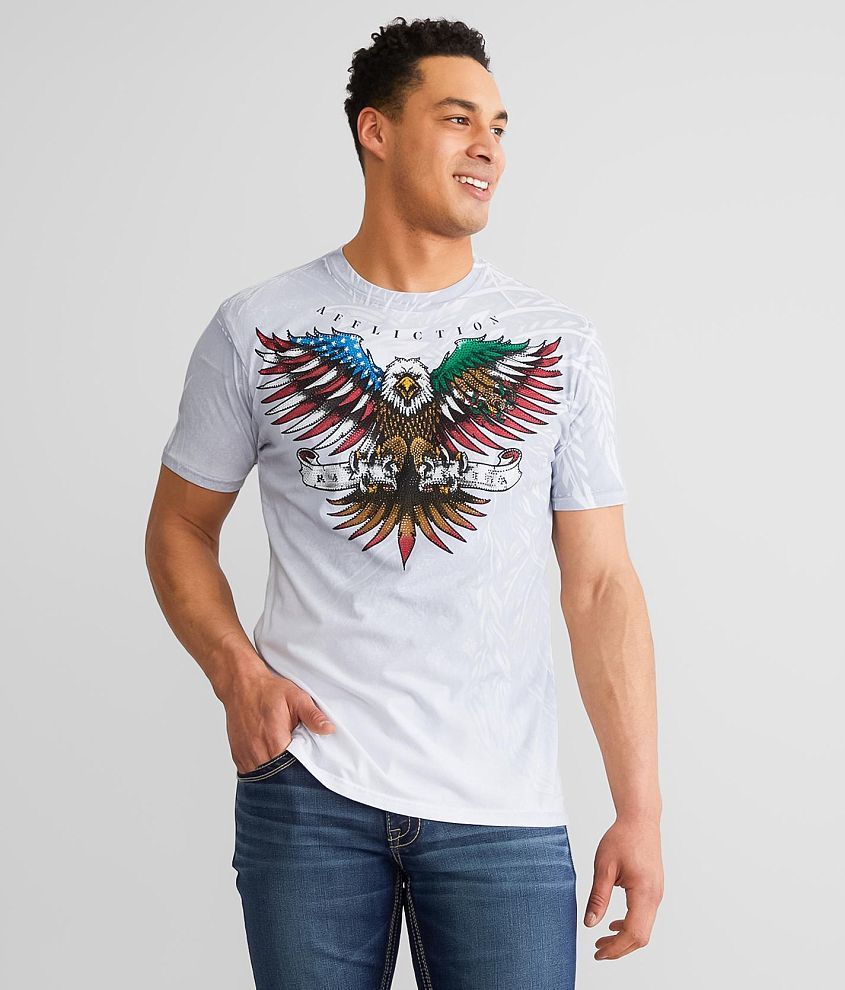 Affliction Raza Unida T-Shirt front view