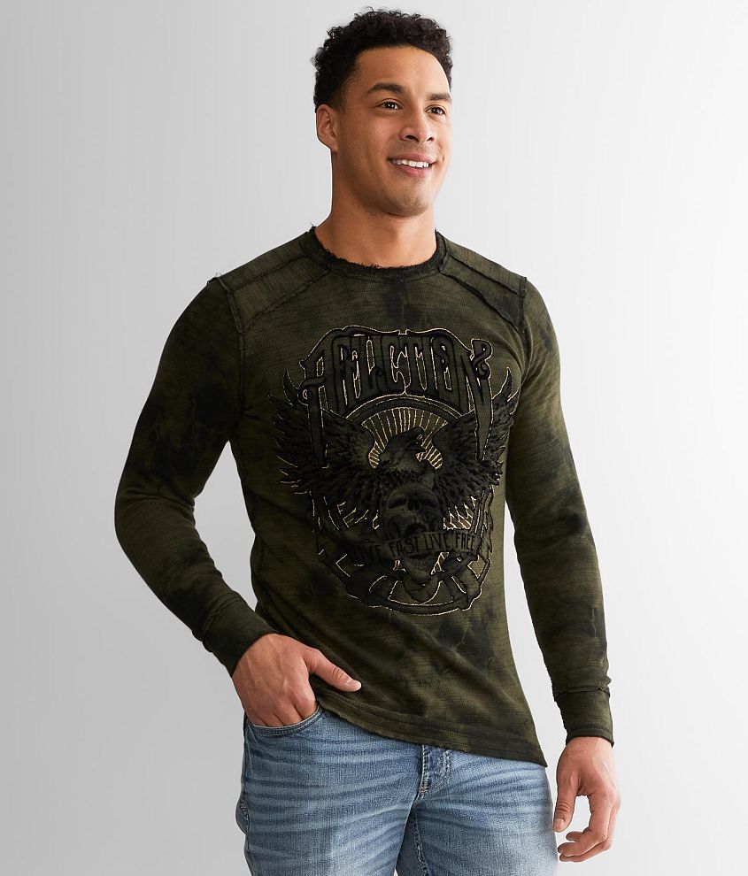 Affliction War Cry Reversible Thermal front view