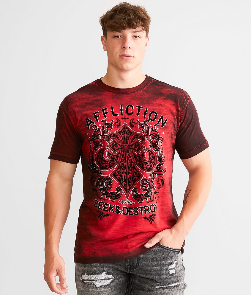 Affliction Signify T-Shirt front view