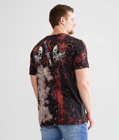 Affliction Grease Mob T-Shirt BACK