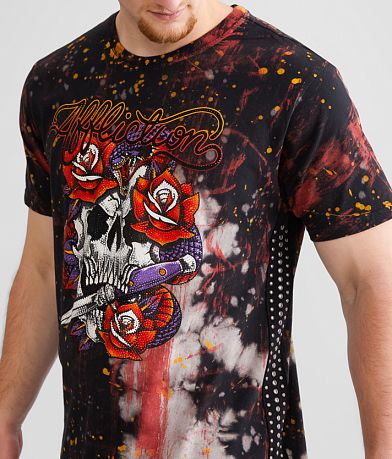 Affliction Grease Mob T-Shirt MISC_DETAIL_1