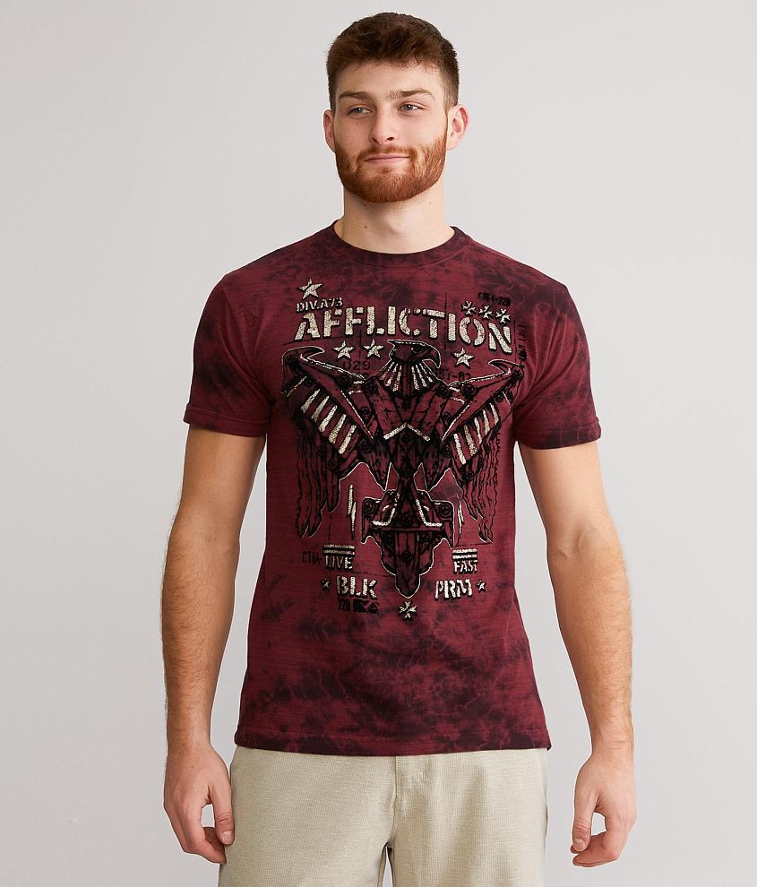 Affliction Stealth Victory T-Shirt front view