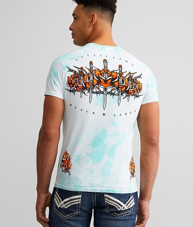 Affliction Mortal Temple T-Shirt back view