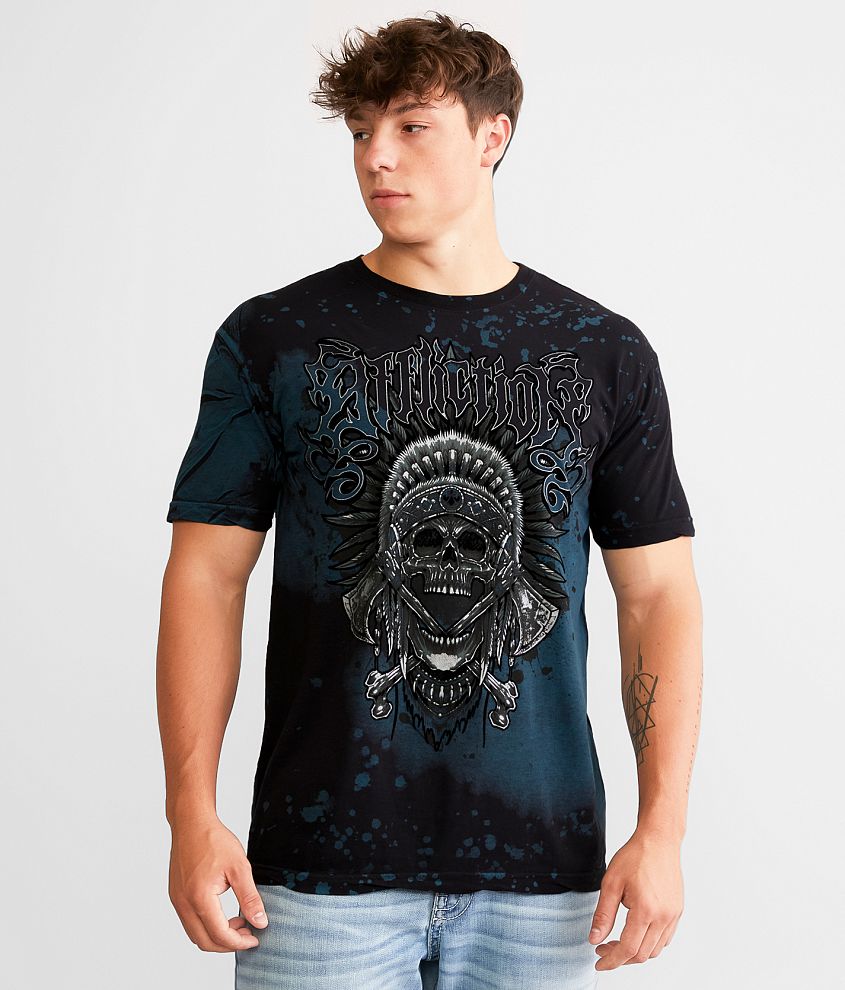 Affliction Wind Screamer T-Shirt front view