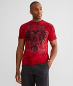 Affliction Coaxial T-Shirt - Men's T-Shirts in Tango Red Dark