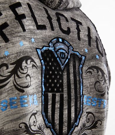 Affliction Active Duty Reversible Hoodie misc detail 1 view