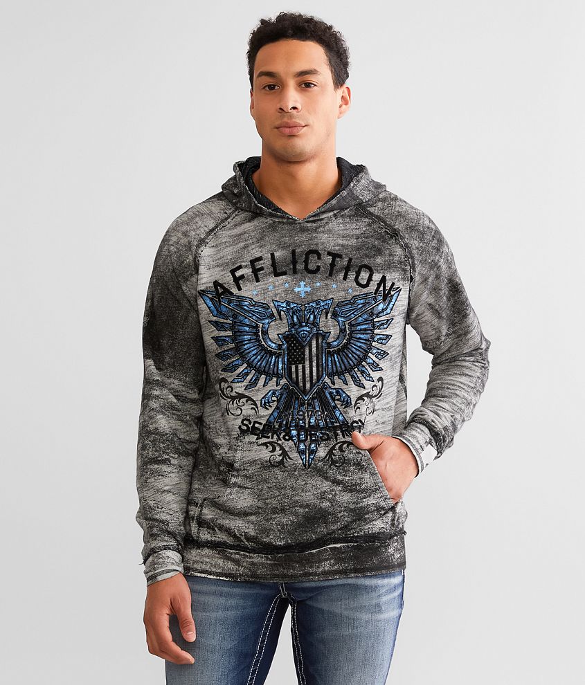 Affliction hoodie clearance mens