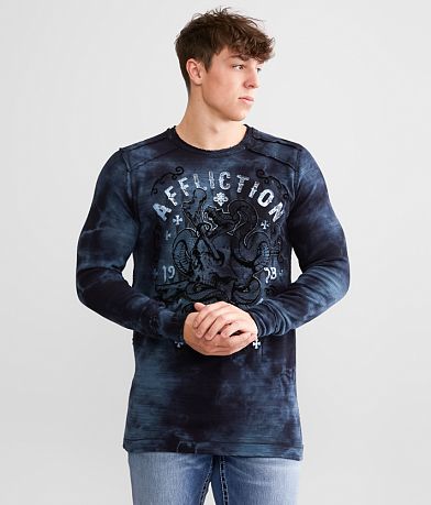 Affliction Manic Triumph Reversible Thermal front view