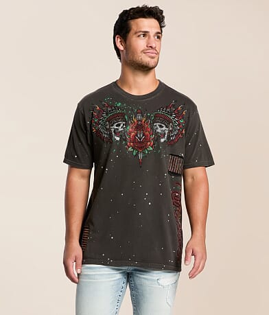 Affliction Ritual Fire T-Shirt front view