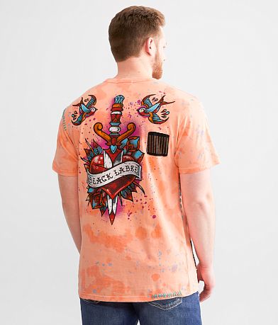 Affliction Silent Attack T-Shirt back view