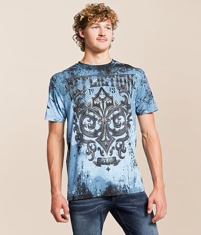 Affliction Fate Obscure T-Shirt front view