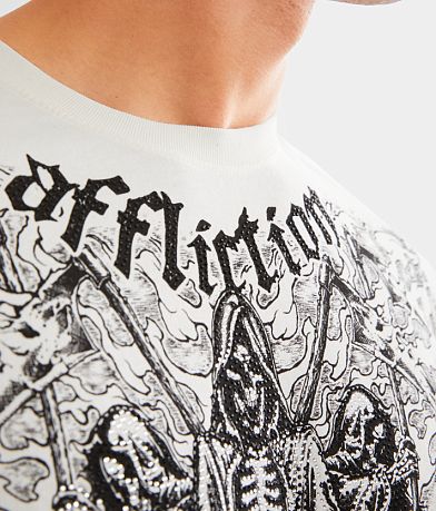 Affliction Dark Summon T-Shirt misc detail 2 view
