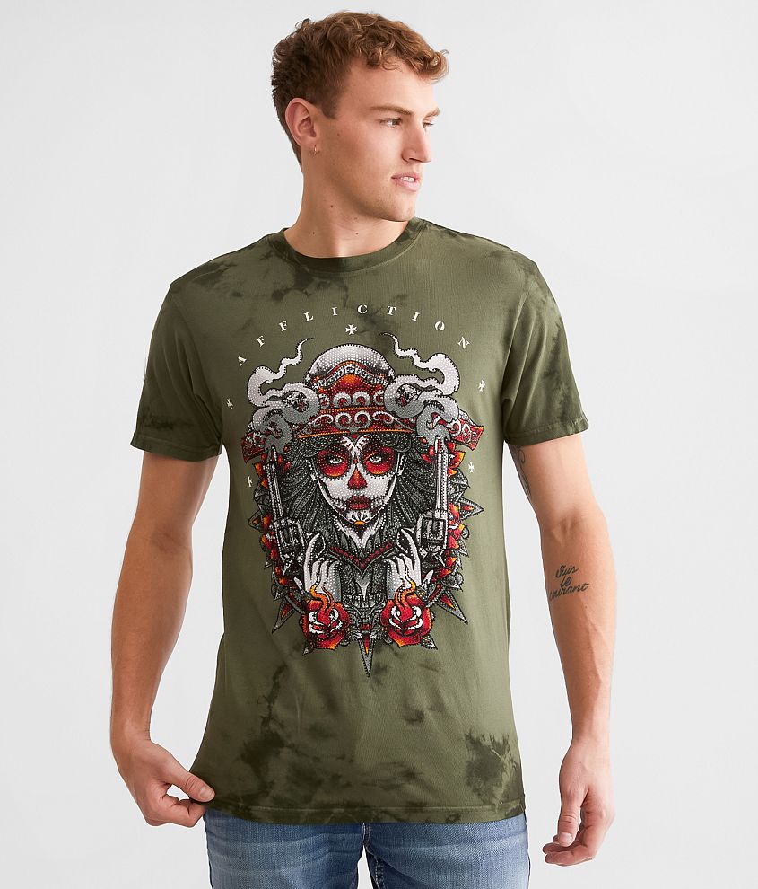 Affliction Dos Pistolas T-Shirt