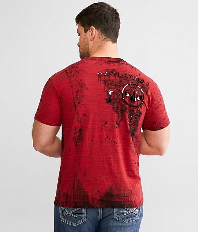 Affliction Vintage Warfare T-Shirt back view