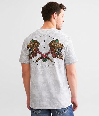 Affliction Obsidian God T-Shirt BACK