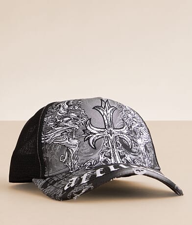 Affliction Jump Baseball Hat front view