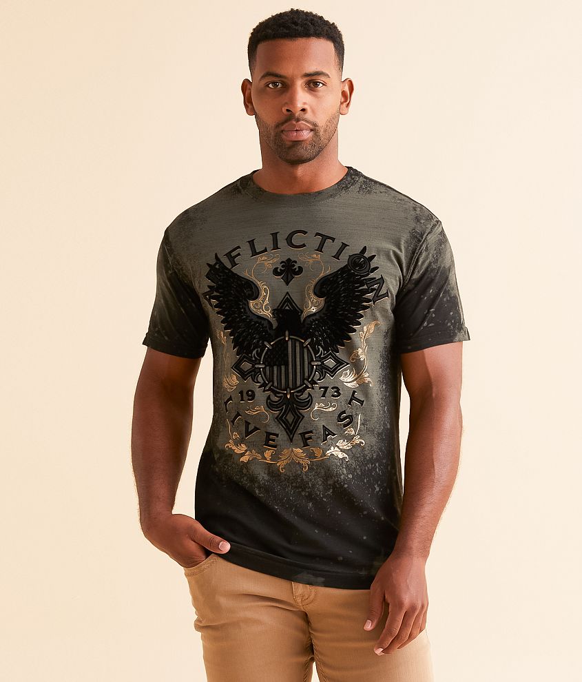 Affliction Discovery T-Shirt front view