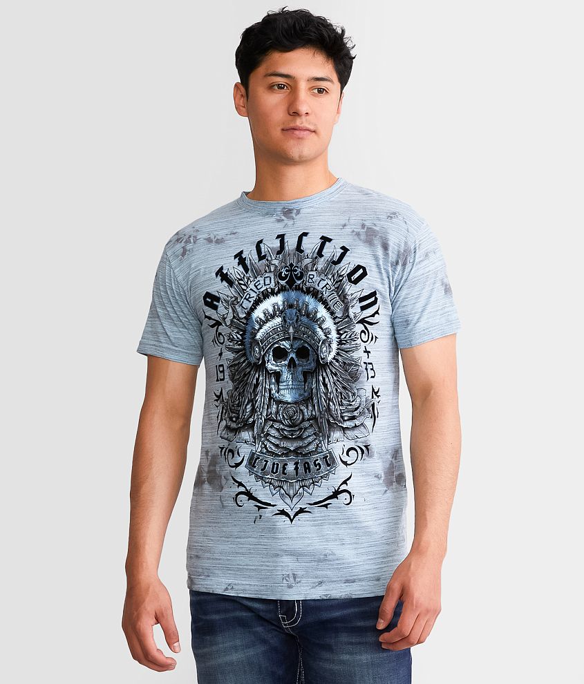 Affliction Lunar Dust T-Shirt front view