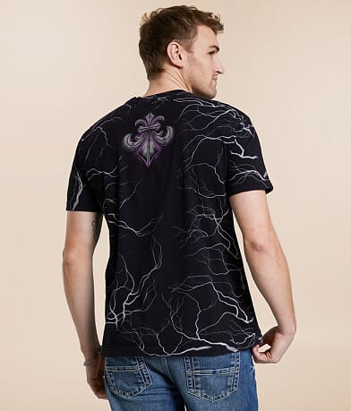 Affliction Midnight Curse T-Shirt BACK