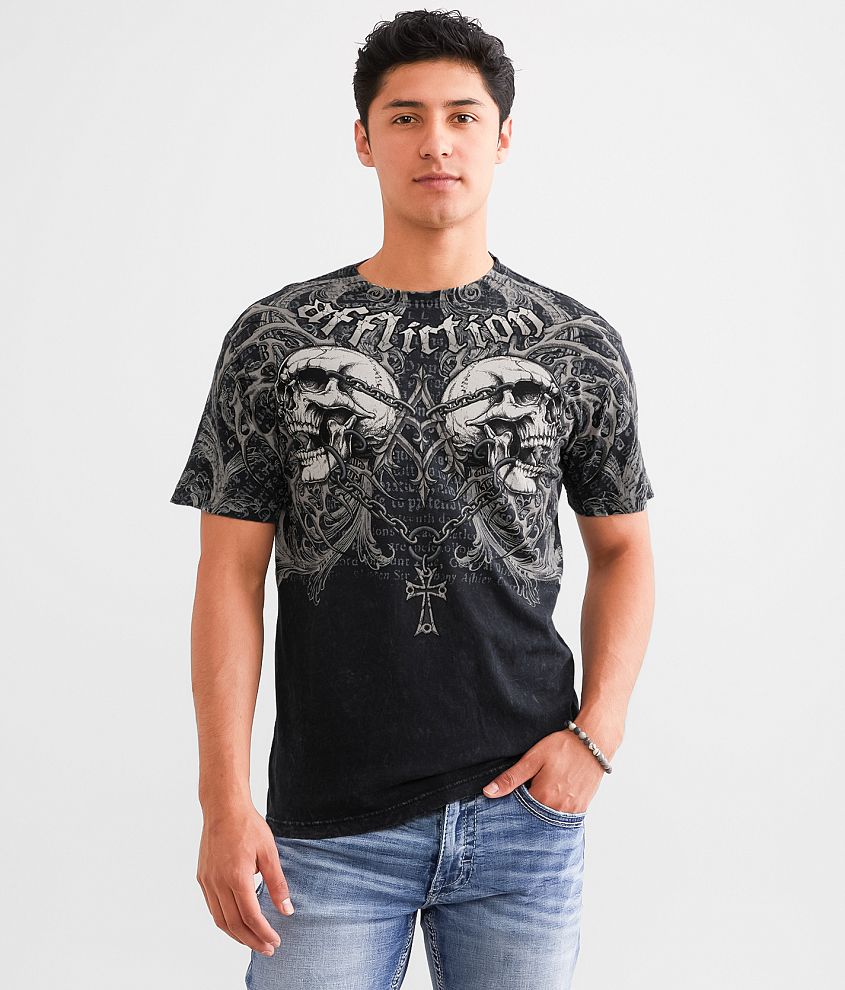 Affliction Collapse T-Shirt front view