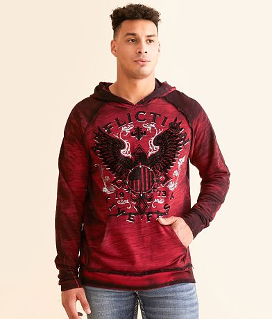 Affliction Discovery Reversible Hoodie front view