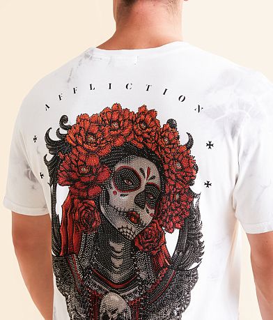 Affliction La Catrina T-Shirt BACK