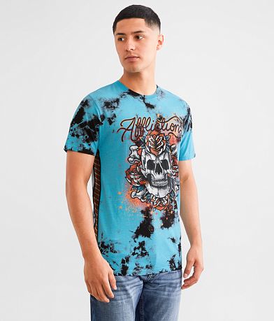 Affliction Club Dagger T-Shirt front view