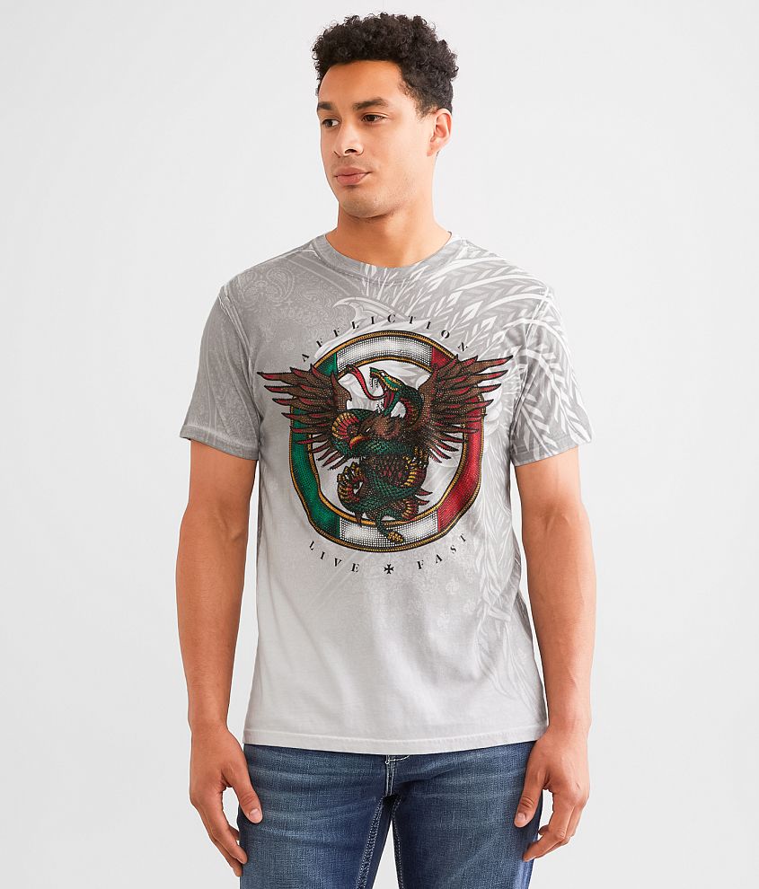 Affliction Deep Heritage T-Shirt front view