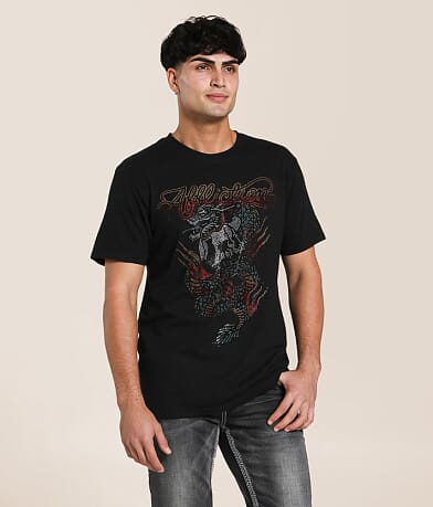 Affliction Dragon Night T-Shirt front view