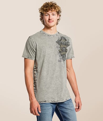 Affliction Wage Chaos Reversible T-Shirt front view