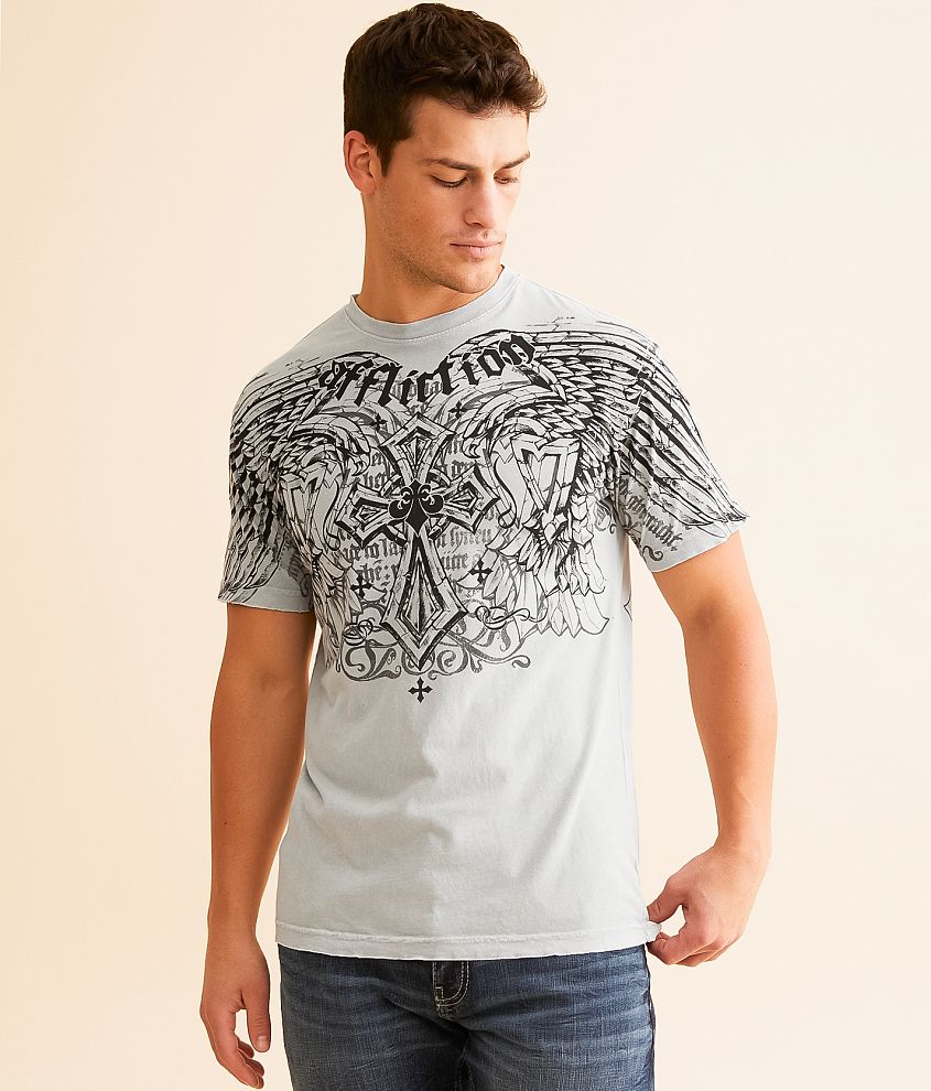 Affliction Dark Attack T-Shirt front view