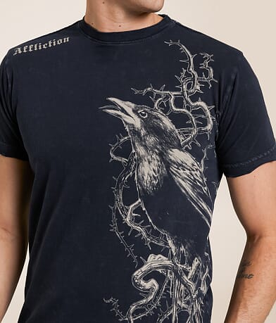 Affliction Lone Crow T-Shirt misc detail 2 view