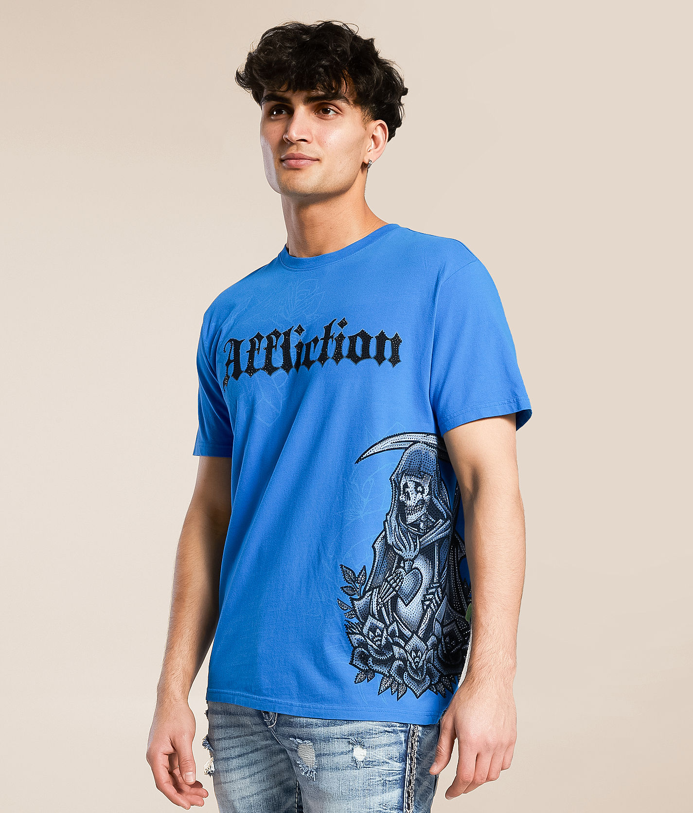 Affliction Midnight Poison T-Shirt - Men's Graphic T-Shirts in