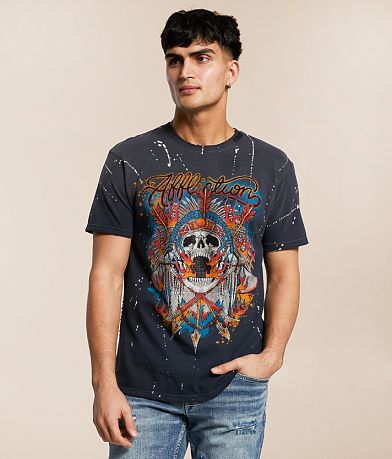 affliction サーマル　カットソー セール】mlt4440- Smooth Stretch Nylon Pullover ナイロン