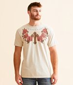 affliction サーマル　カットソー Affliction Crimson Thorn T-Shirt - Men's T-Shirts in Peyote
