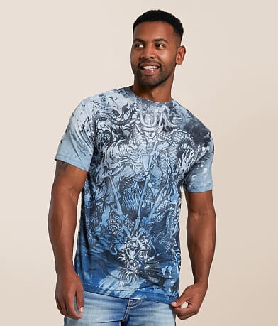 Affliction Hirosaki Steel T-Shirt front view