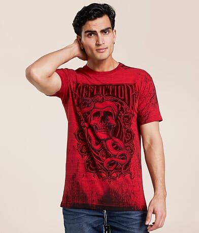 Affliction October Sorrow T-Shirt front view