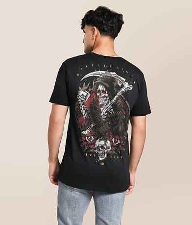 Affliction Blackwater Path T-Shirt front view